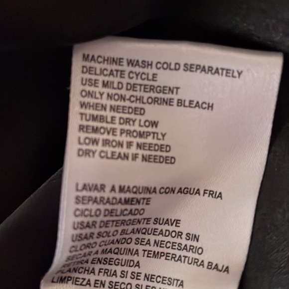 Celebrity Pink large Coat color blue closure zipper and buttons with hoodie - Picture 13 of 13